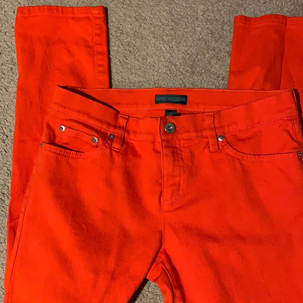Orange RL denim